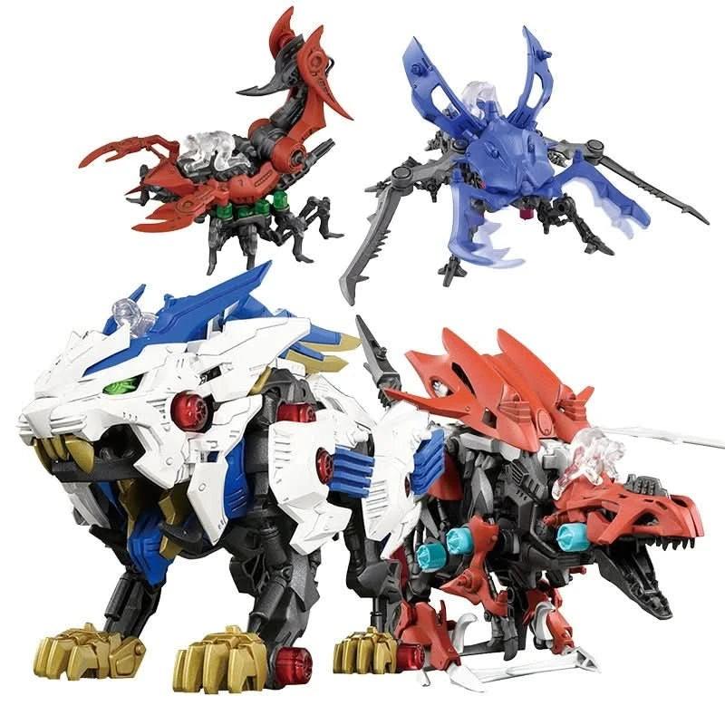 Light Gray Zoids Wild Mechanical Animal Long Tooth Lion Gill Dragon Dinosaur - Modelo de Ensamblaje | Tico Ofertas Costa Rica