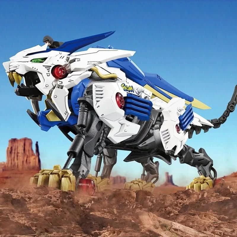 Dim Gray Zoids Wild Mechanical Animal Long Tooth Lion Gill Dragon Dinosaur - Modelo de Ensamblaje | Tico Ofertas Costa Rica