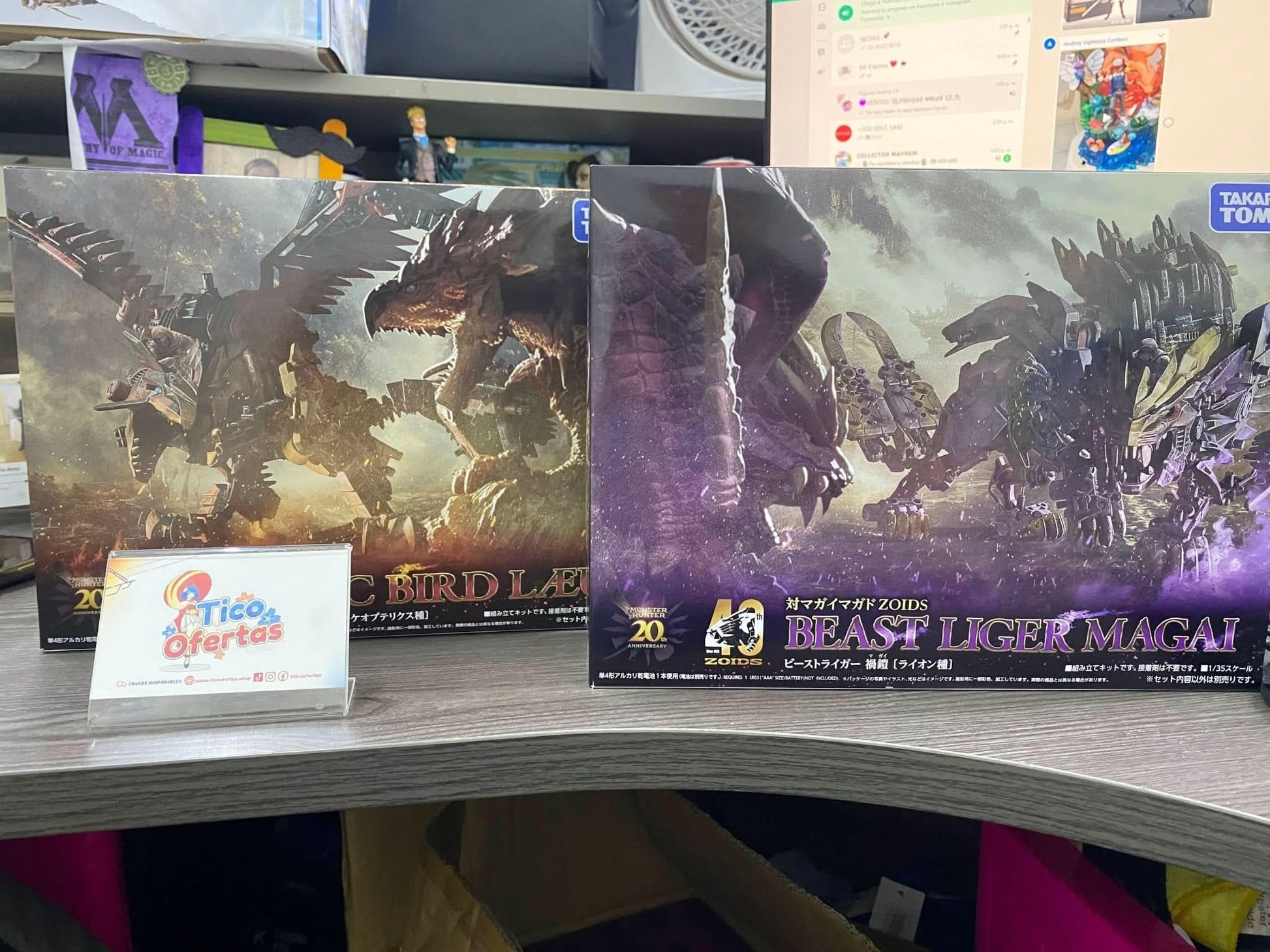 Dark Slate Gray ZOIDS x Monster Hunter - Sonic Bird Rathalos Armor | Figuras Anime Costa Rica, Modelo Coleccionable Premium