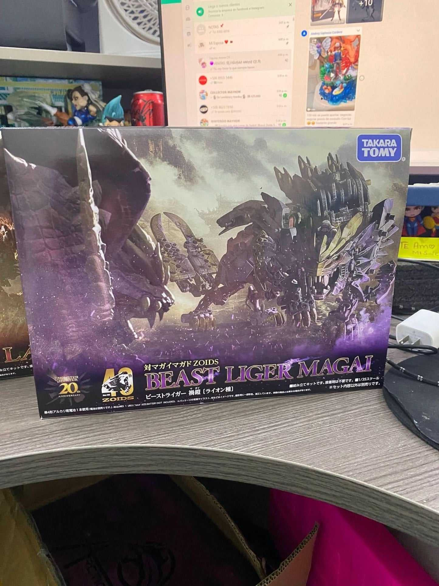 Dark Slate Gray ZOIDS x Monster Hunter - Sonic Bird Rathalos Armor | Figuras Anime Costa Rica, Modelo Coleccionable Premium