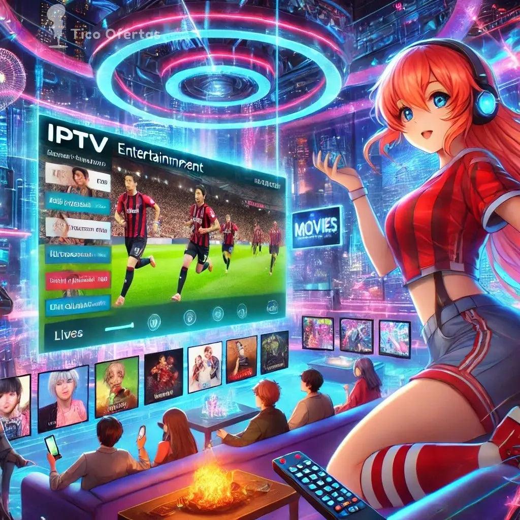 IPTV Premium con +1300 Canales: Fútbol en Vivo, Películas, Series y Contenido Exclusivo 🎬 - Tico Ofertas 