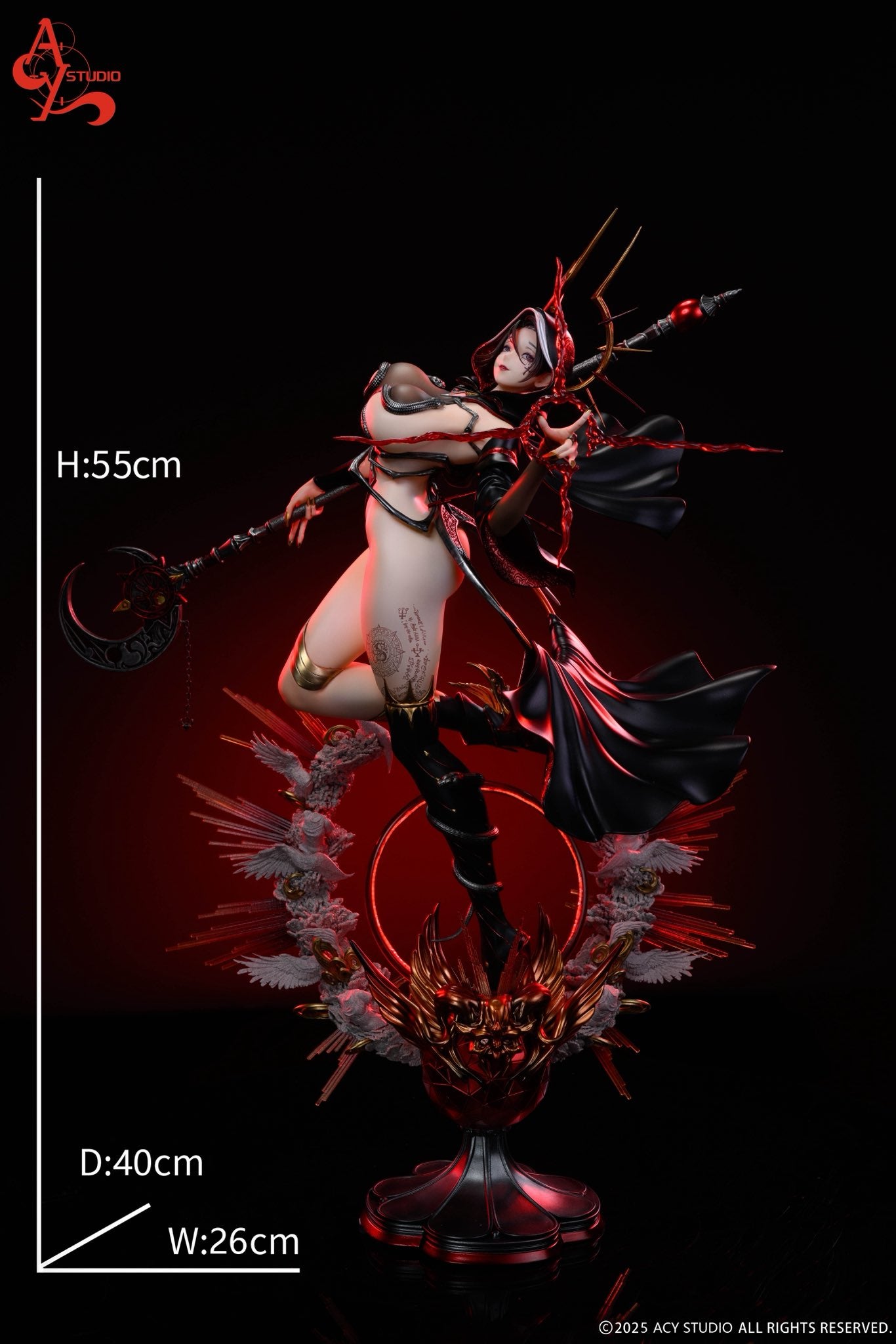 Black Estatuilla  The Vatican Series | The Bishop | Tienda Anime | Tico Ofertas