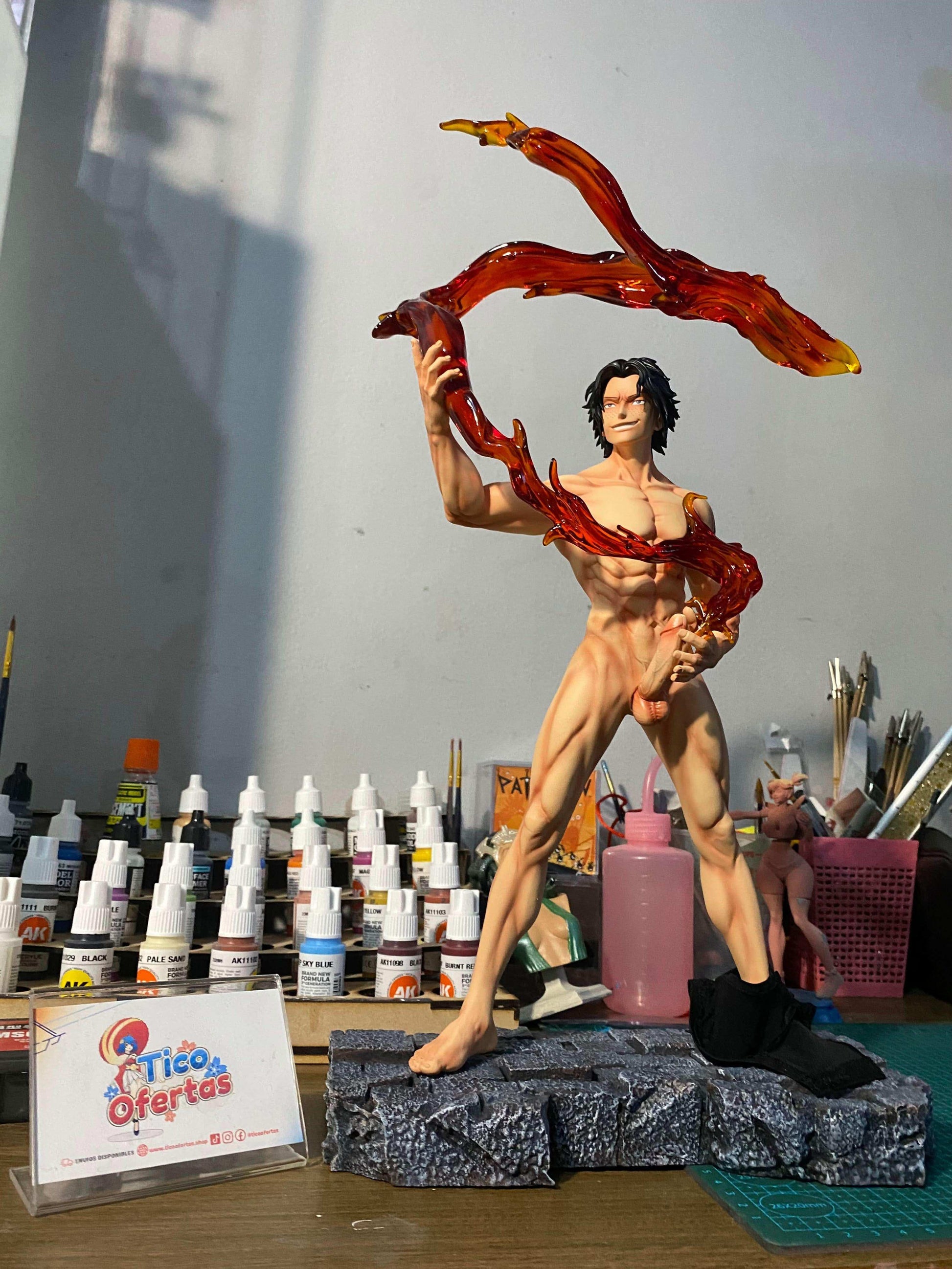 Figura Tokyo Cold Studio - One Piece: Airplane Ace | Figuras Anime Costa Rica, Modelo Coleccionable Premium | Tico ofertas - Tico Ofertas 