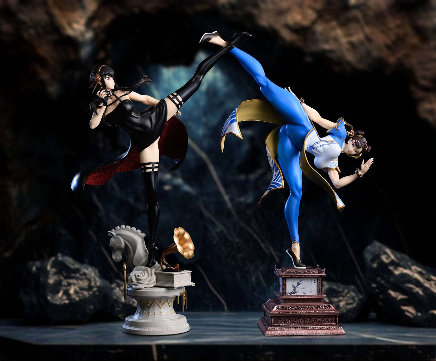 Figura Spy x Family & Street Fighter - Chun-Li vs Yor Forger - Xpic Studio - Estatua GK 1/4 - Tico Ofertas  | Figuras de colección Anime Costa Rica TODO EN ANIME  | Tico ofertas