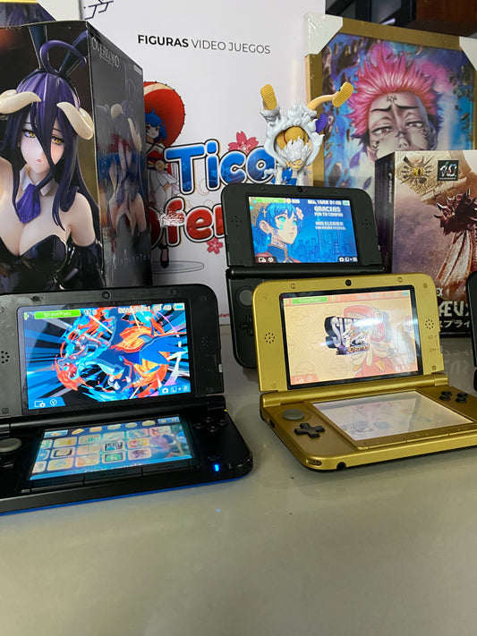Dim Gray Nintendo 3DS / New 3DS XL / 2DS – Consolas Retro con Hack + Juegos Incluidos
