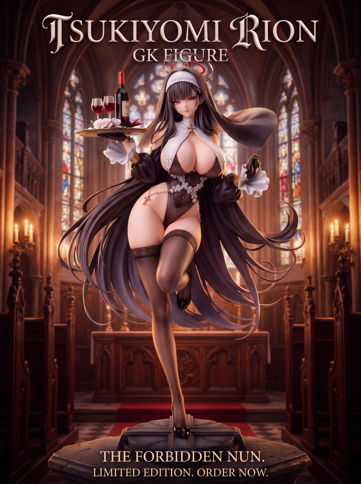 Estatuilla Blue Archive | Tsukatsuki Rio | Baby Girl Studio | Tienda Anime | Tico Ofertas