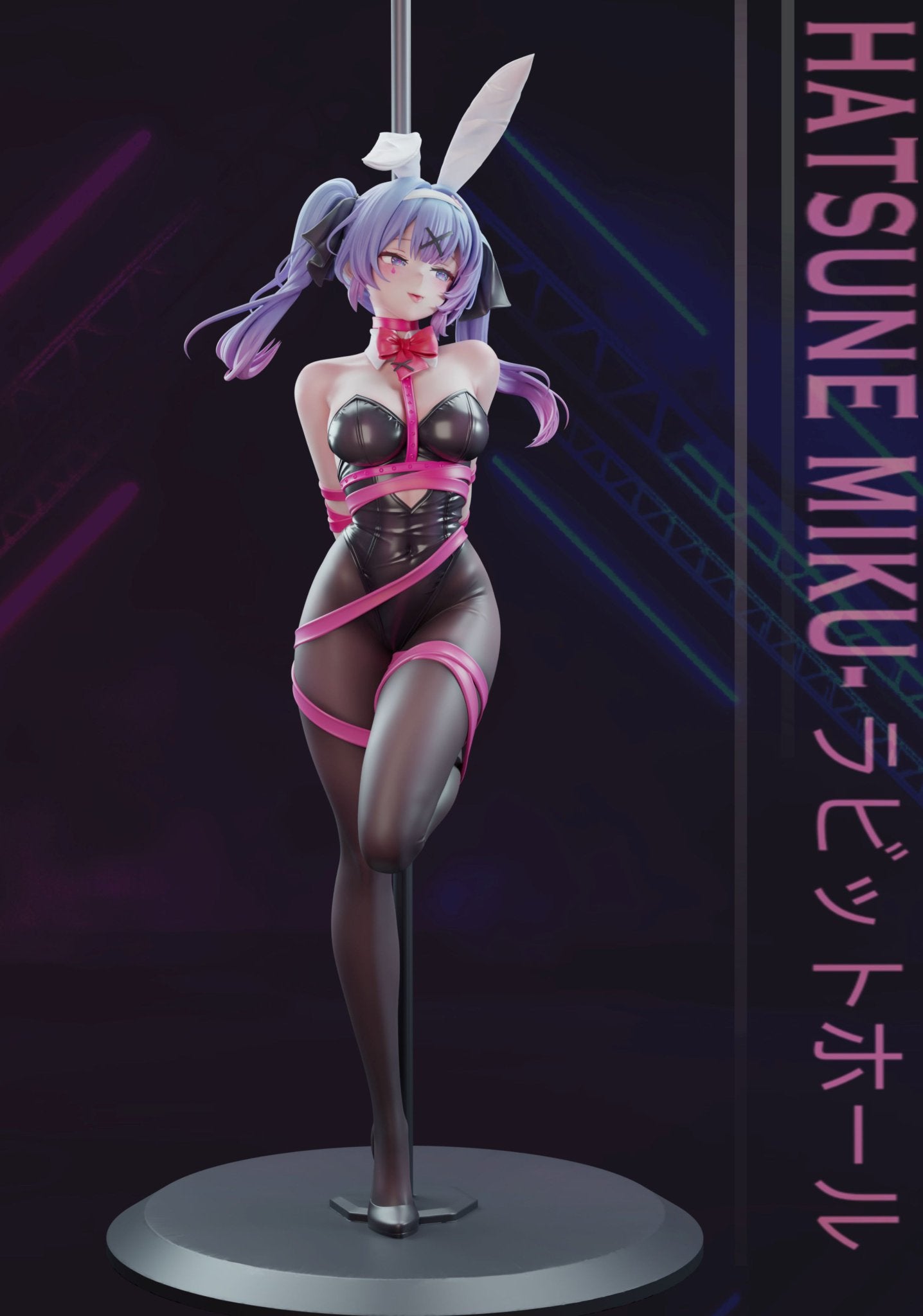 Black Estatuilla Project Sekai | Hatsune Miku | BGA Studio | Tienda Anime | Tico Ofertas