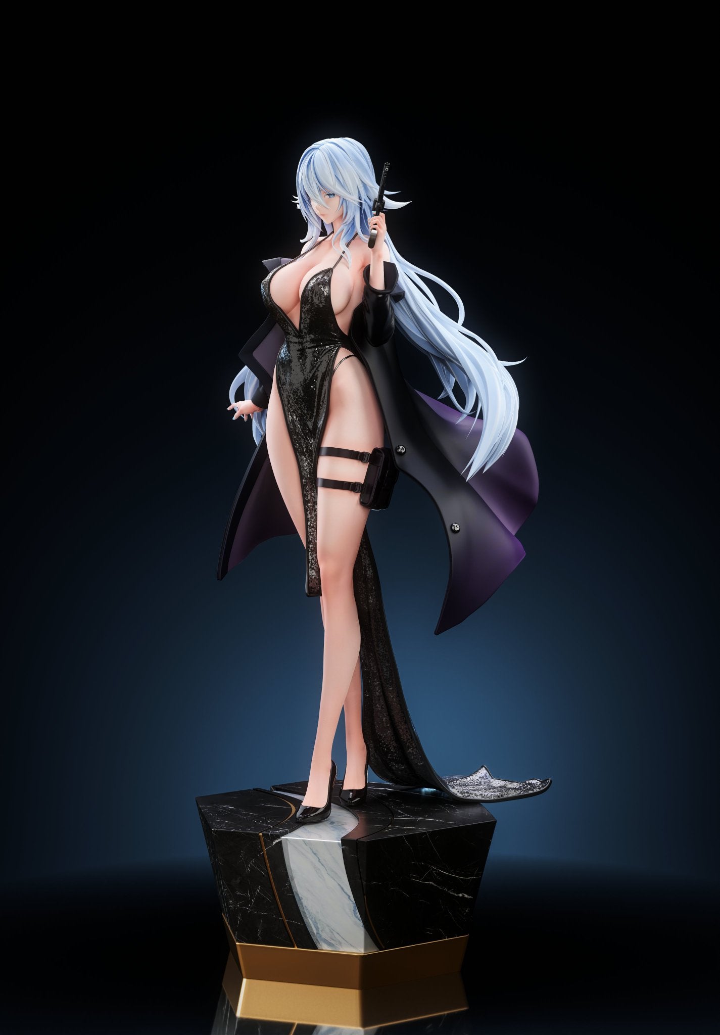 Black Estatuilla Azur Lane | Sovetskaya Soyuz | Tienda Anime | Tico Ofertas