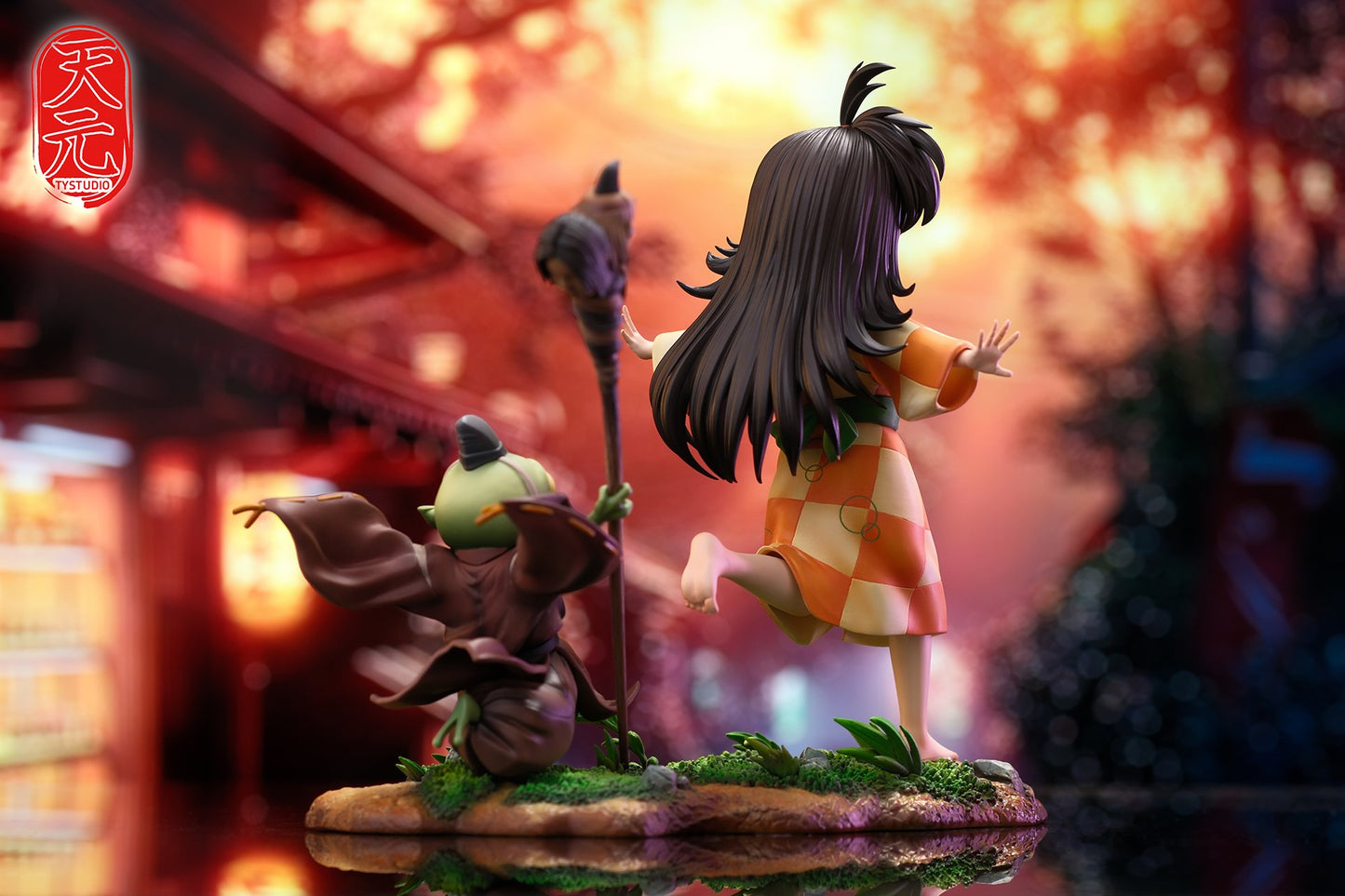 Figura InuYasha | Rin & Jaken | TY Studio | tienda anime | Tico Ofertas