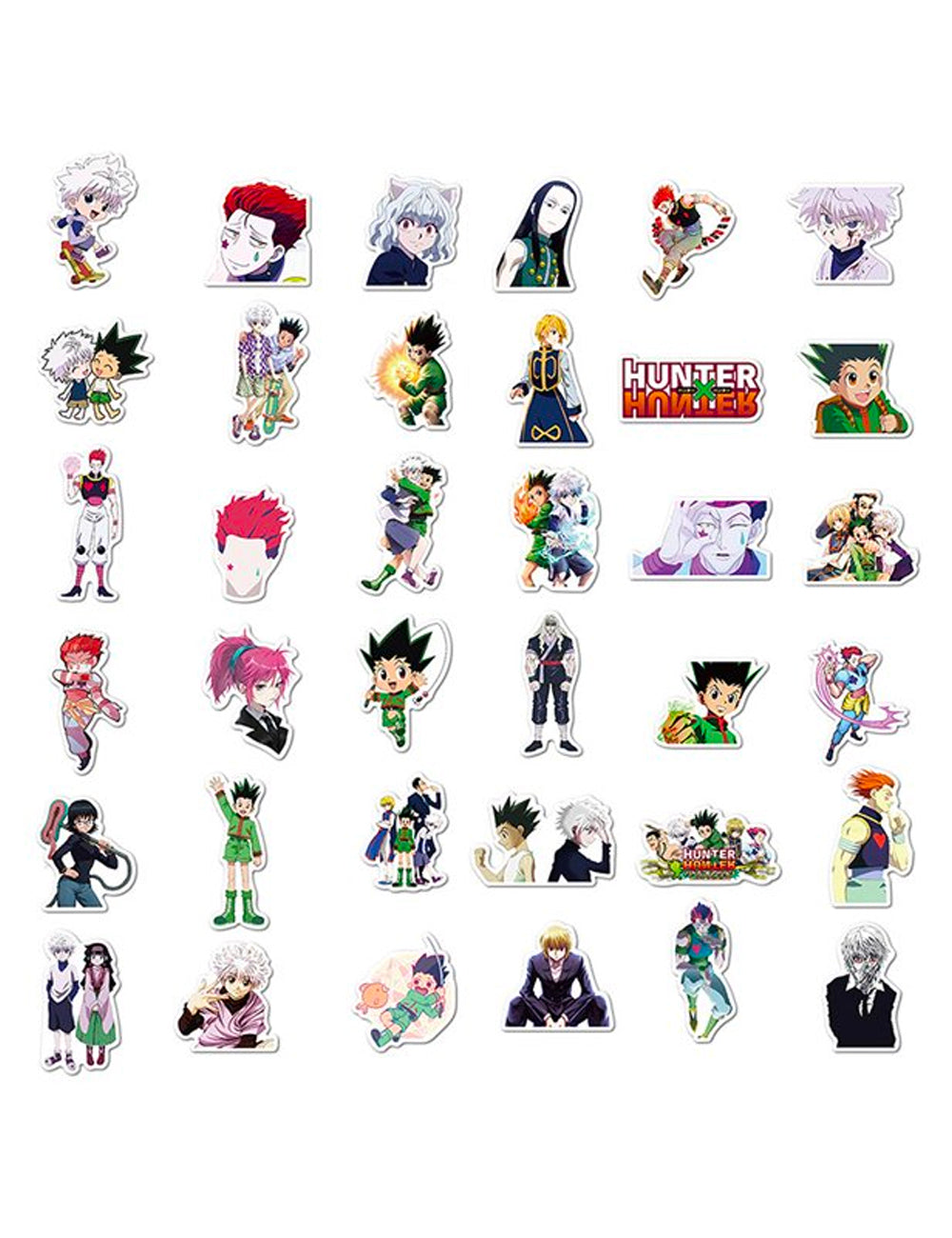 100pcs Pack Hunter Anime Stickers