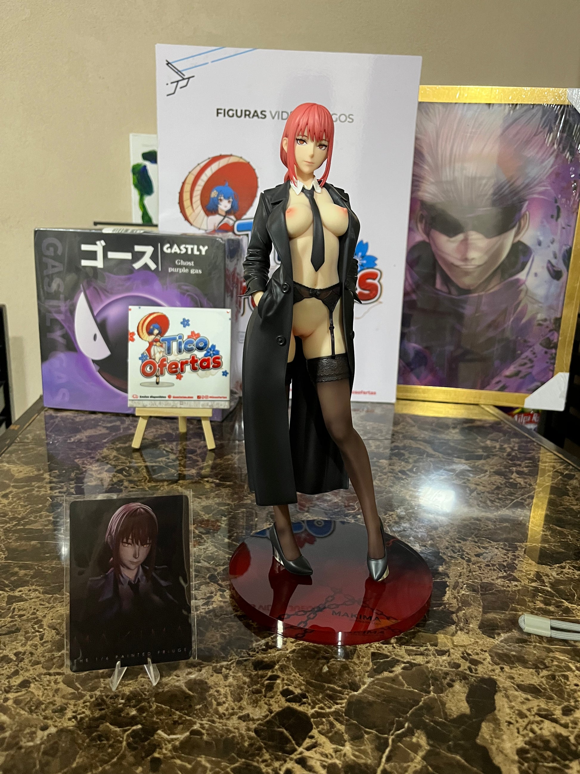 Tan Estatuilla Chainsaw Man | Makima | Dodomo Studio | Tienda Anime | Tico Ofertas