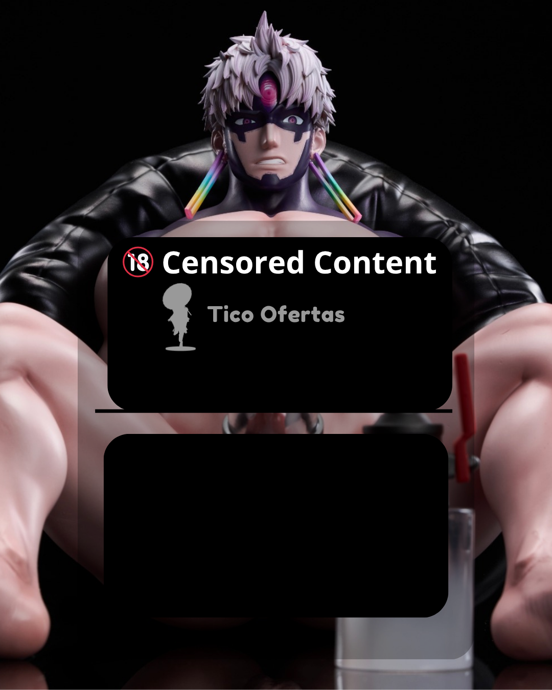 Rosy Brown Figura Dandadan | Jiji / Jin Enjoji | Gentleman 18 Studio | Versión Juicer | Tico Ofertas