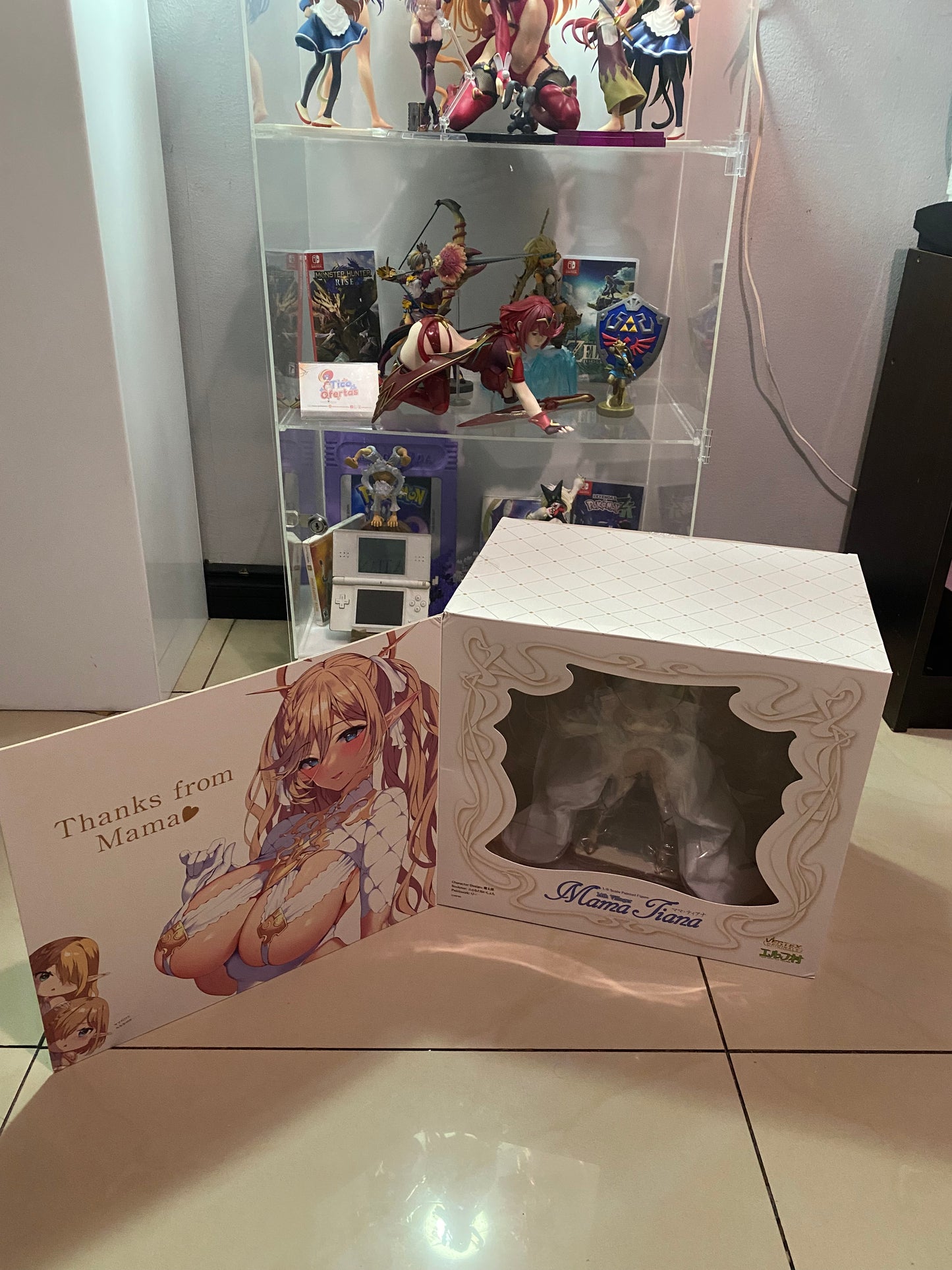 Slate Gray Estatuilla Elf Village | Mama Tiana | Vertex | 14th Villager | tienda anime Tico Ofertas