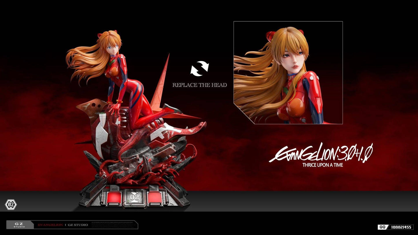 Black Estatuilla Neon Genesis Evangelion | Soryu Asuka Langley | Tienda Anime | Tico Ofertas