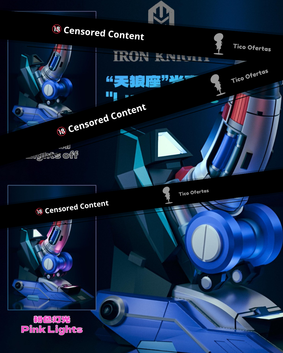 Figura Gundam Series | Freedom Gundam (ZGMF-X10A) | Iron Knight Studio | Tienda Anime | Tico Ofertas Iron Knight Studio