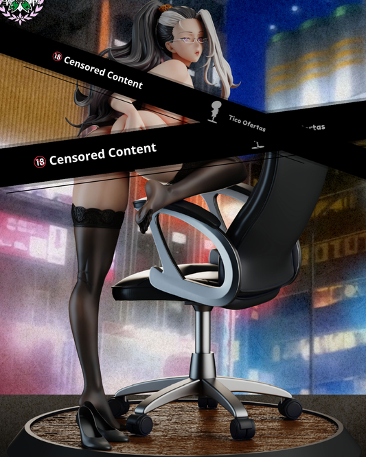 Black Estatuilla Seika Jogakuin | Rikka Sumeragi [18+] | Sheng Hua Studio | Tienda Anime Costa Rica | Tico Ofertas