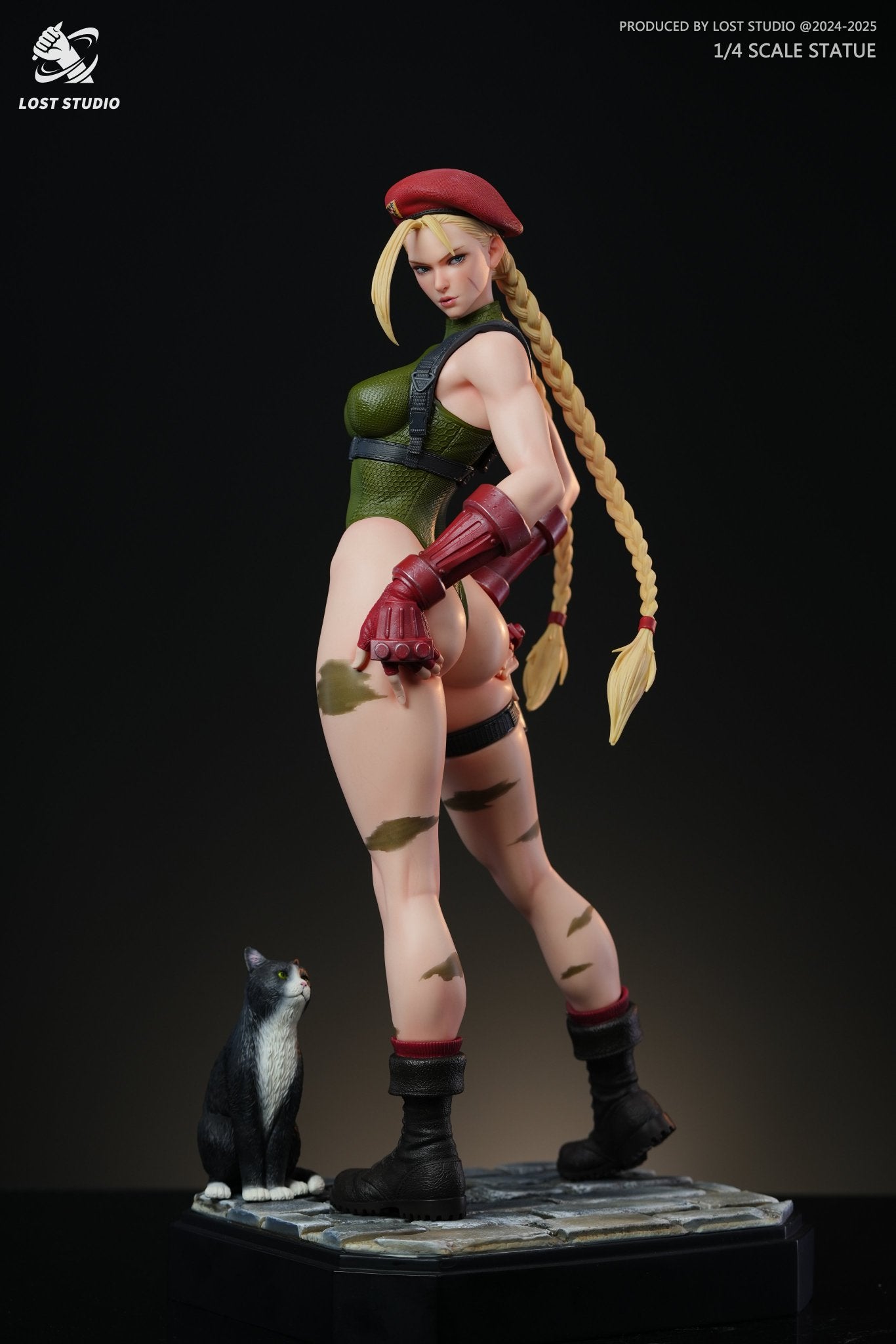 Black Estatuilla Street Fighter | Cammy | LOST Studio | Tienda Anime | Tico Ofertas