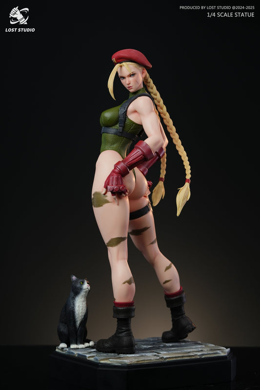 Black Estatuilla Street Fighter | Cammy | LOST Studio | Tienda Anime | Tico Ofertas