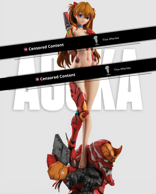 Estatuilla Neon Genesis Evangelion | Asuka Langley (Mecha Girl) | Night Wing Studio | Tienda Anime Costa Rica | Tico Ofertas Insight x Bfull