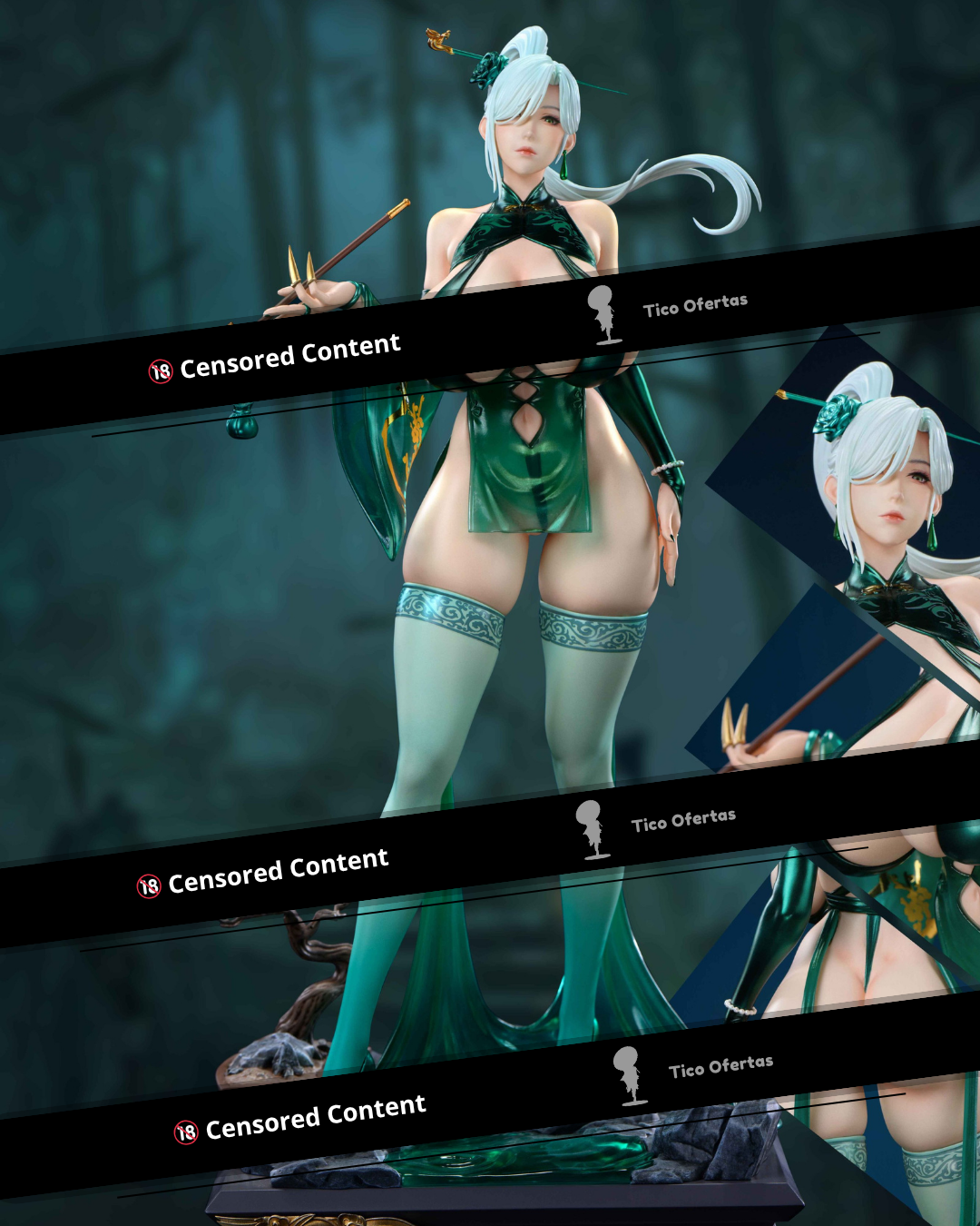 Estatuilla Qingdai & Zichen | ACY Studio | Tienda Anime | Tico Ofertas