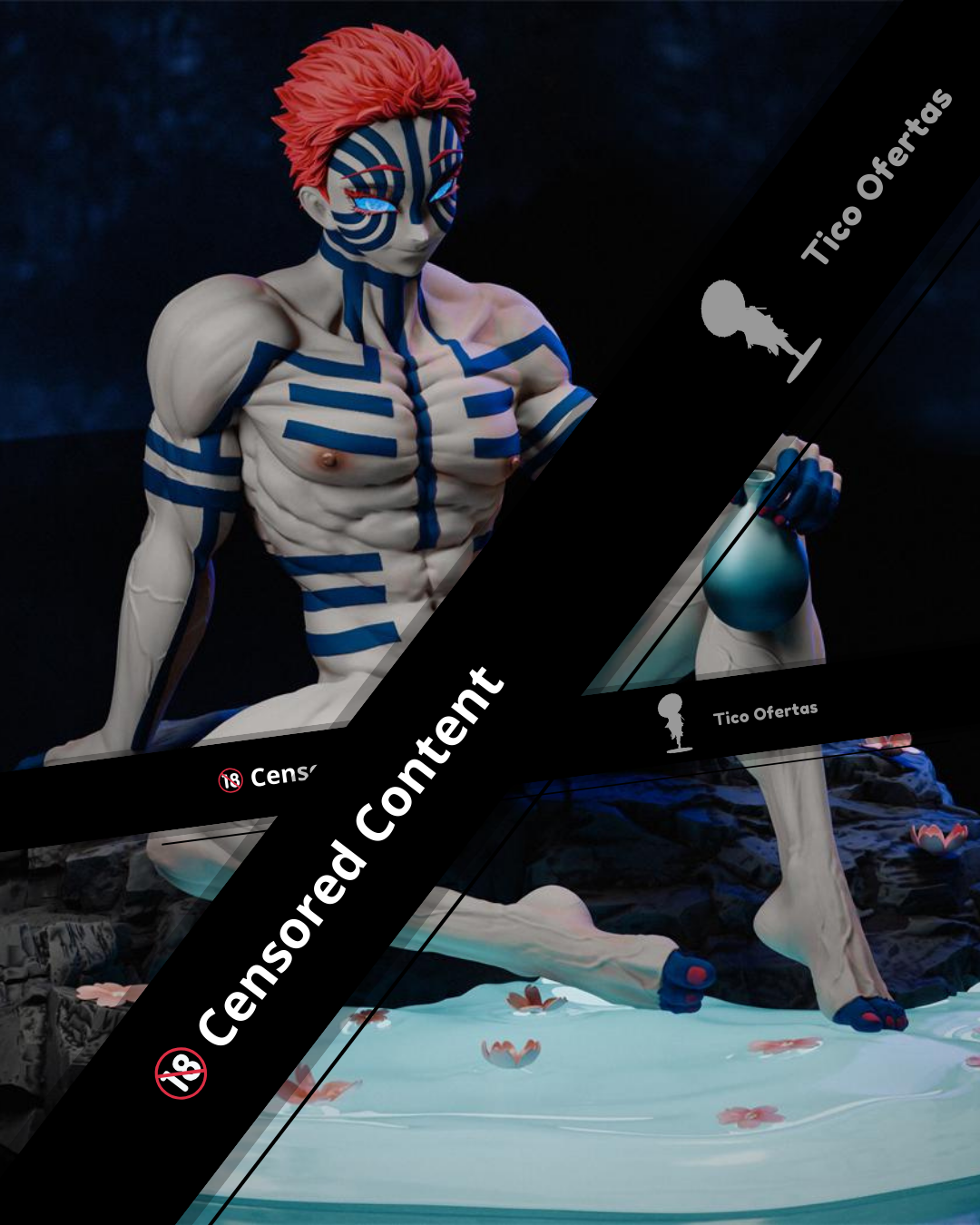 Figura Demon Slayer | Akaza | Fruit Punch Studio | Tienda Anime | Tico Ofertas