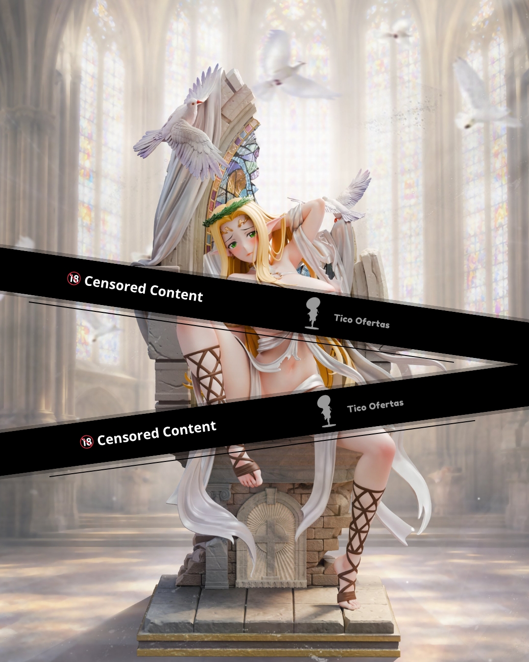 Estatuilla Kuroinu | Celestine Lucross | FWS Studio | Tienda Anime | Tico Ofertas