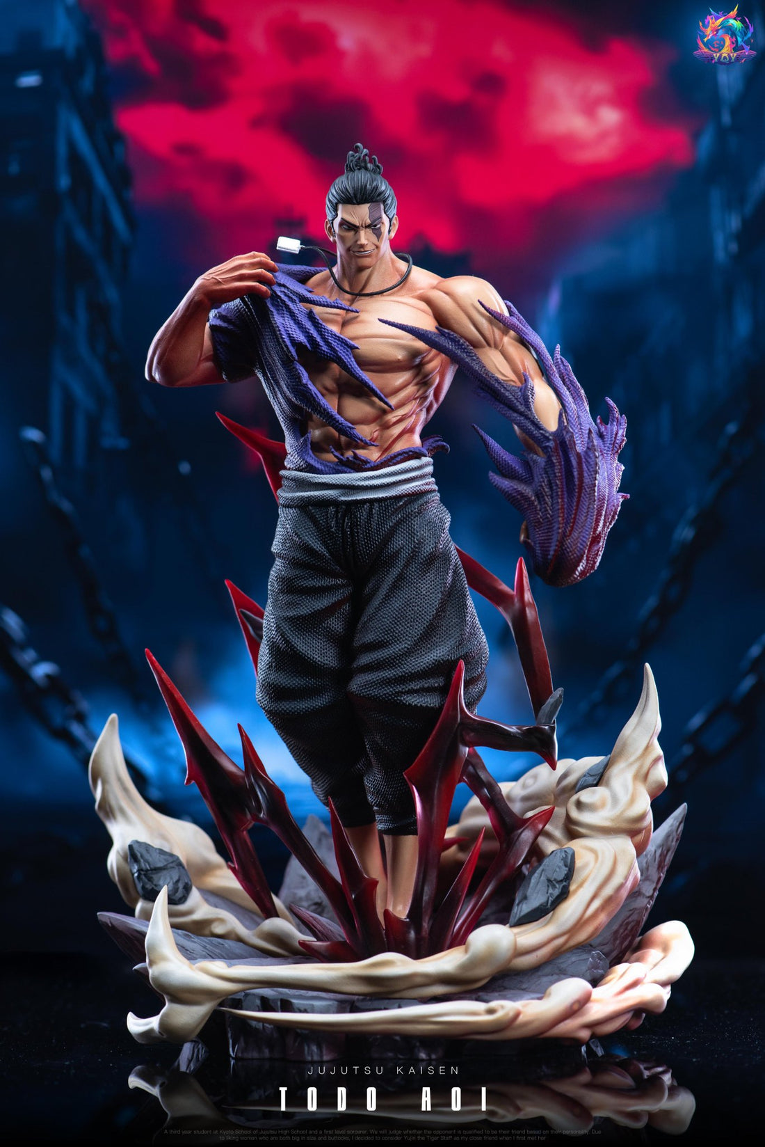 Figura Jujutsu Kaisen | Aoi Todo | YQY Studio | Versión "Músculos al Descubierto" | Tico Ofertas