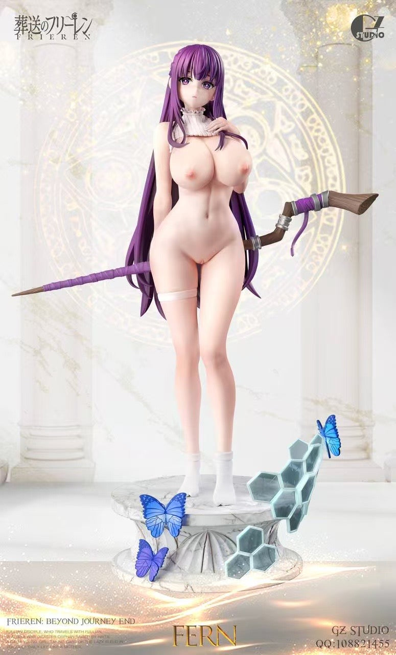 Light Gray Estatuilla Frieren | Fern | GZ Studio | Tienda Anime | Tico Ofertas