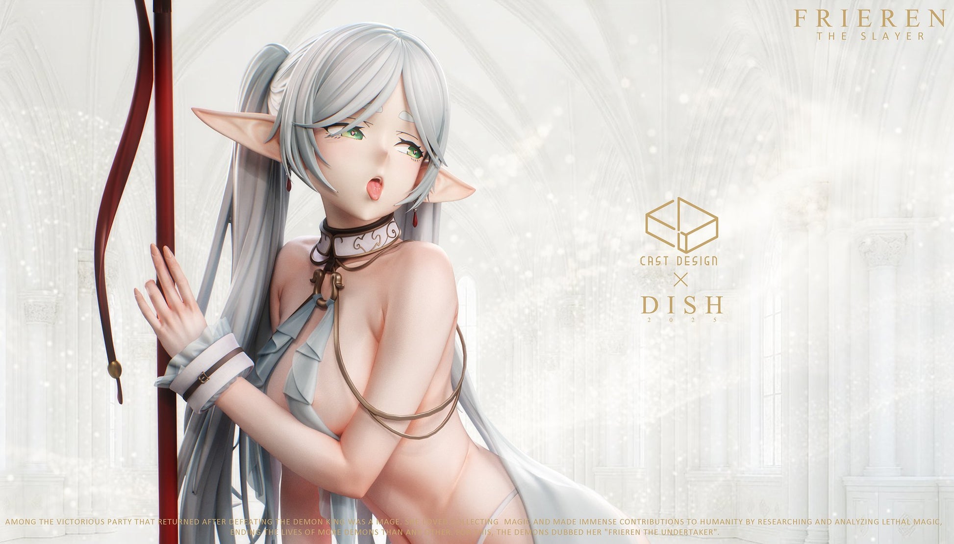 Antique White Estatuilla Frieren: Beyond Journey's End | Frieren | Tienda Anime | Tico Ofertas