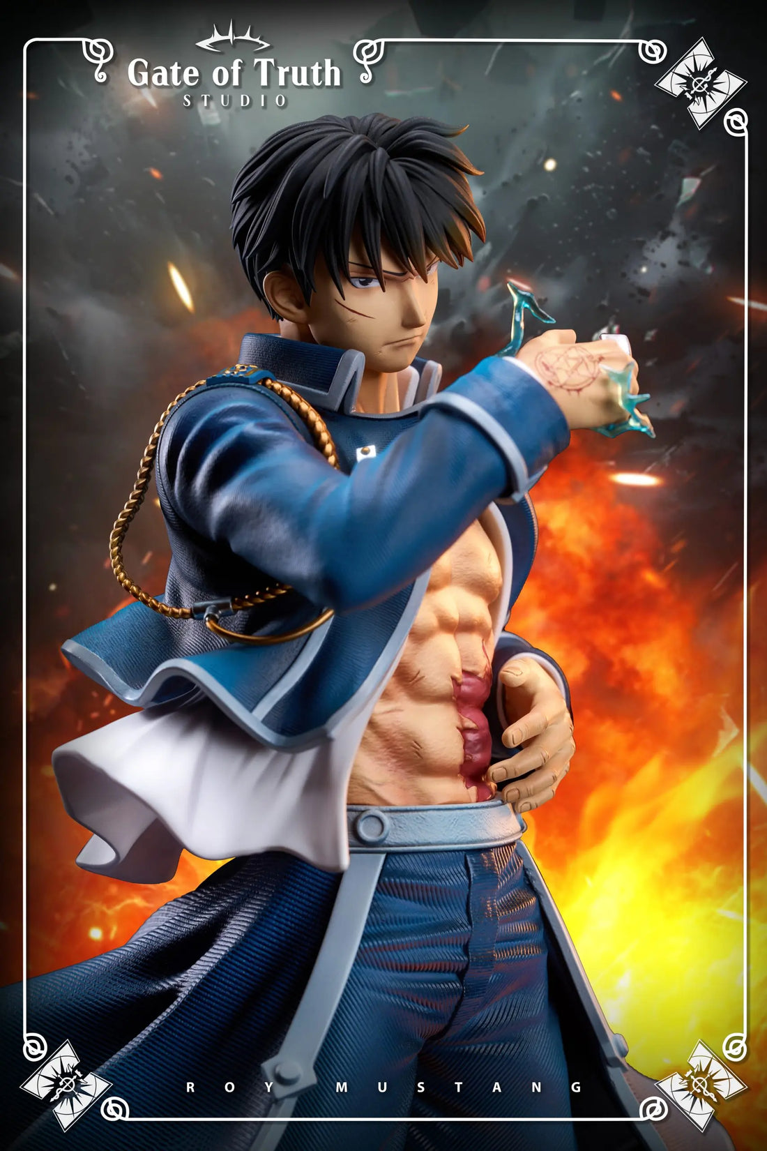 Figura Fullmetal Alchemist | Roy Mustang | Gate of Truth Studio | Tienda Anime | Tico Ofertas