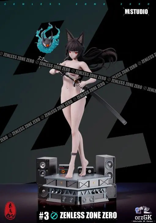 Black Estatuilla Zenless Zone Zero | Hoshimi Miyabi | ML Studio & LC Studio | Tienda Anime | Tico Ofertas