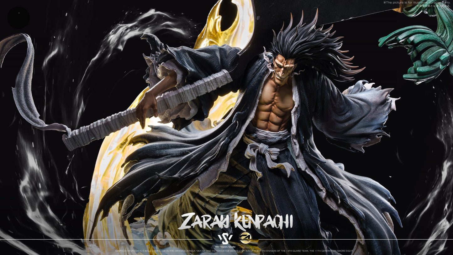 Black Estatuilla Bleach | Zaraki Kenpachi | C4 Studio & Win Shares | Tienda Anime | Tico Ofertas