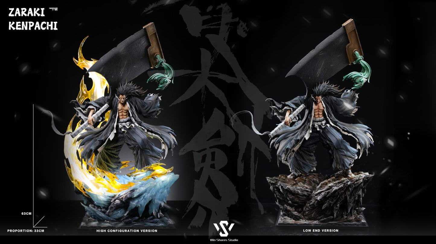 Black Estatuilla Bleach | Zaraki Kenpachi | C4 Studio & Win Shares | Tienda Anime | Tico Ofertas