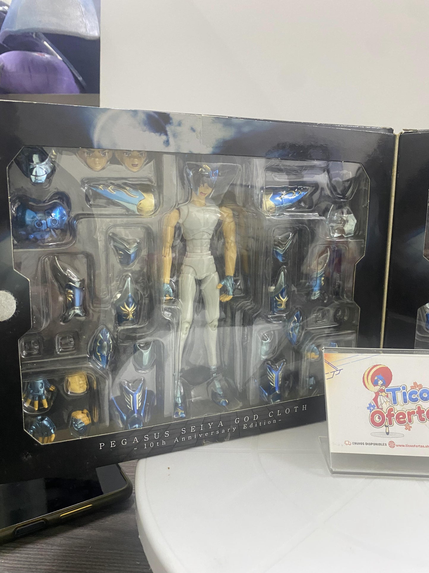 Pegasus Seiya - God Cloth 10th Anniversary | Figuras Saint Seiya Costa Rica