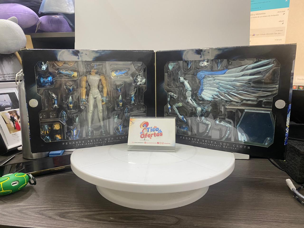 Pegasus Seiya - God Cloth 10th Anniversary | Figuras Saint Seiya Costa Rica