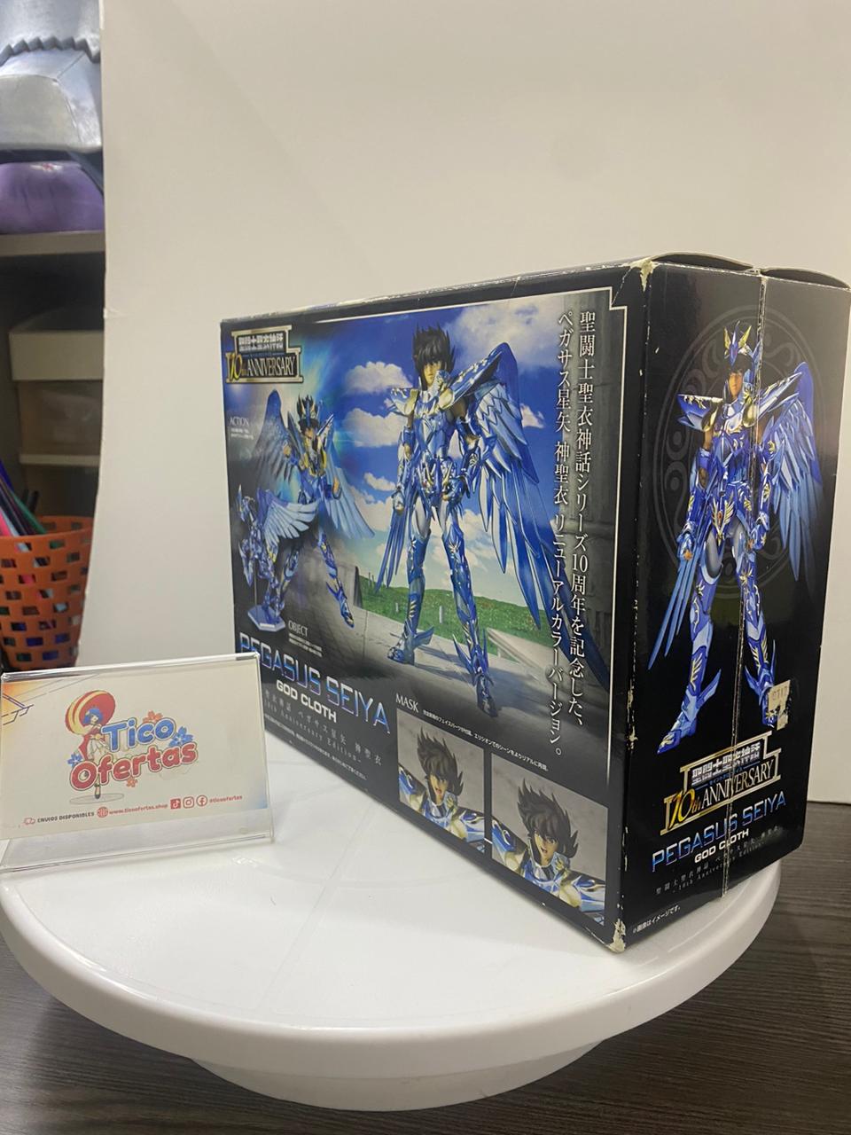 Pegasus Seiya - God Cloth 10th Anniversary | Figuras Saint Seiya Costa Rica