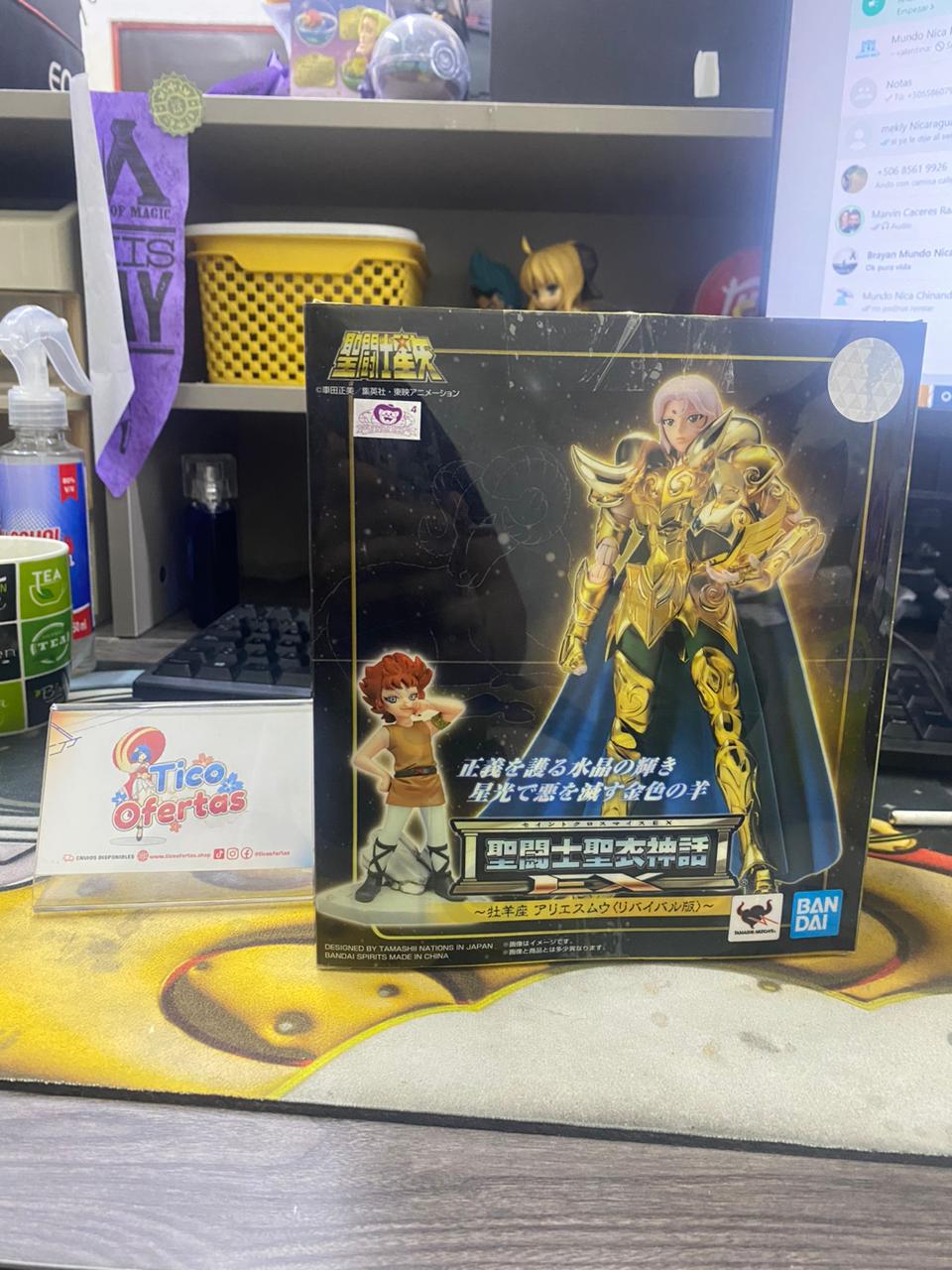 Bandai Saint Seiya Myth Cloth EX - MU 18cm | Figuras de Colección en Costa Rica