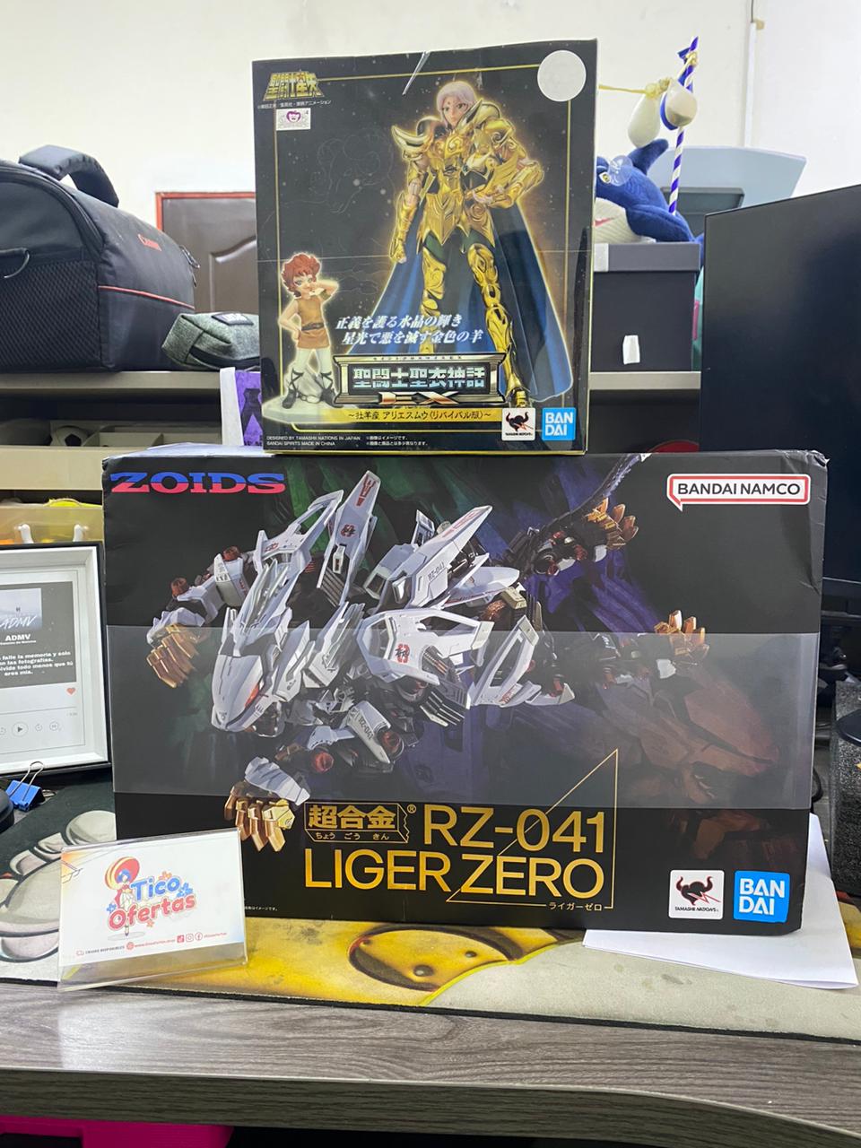 Figura CHOGOKIN RZ-041 Liger Zero | Modelo Coleccionable de Zoids en Costa Rica