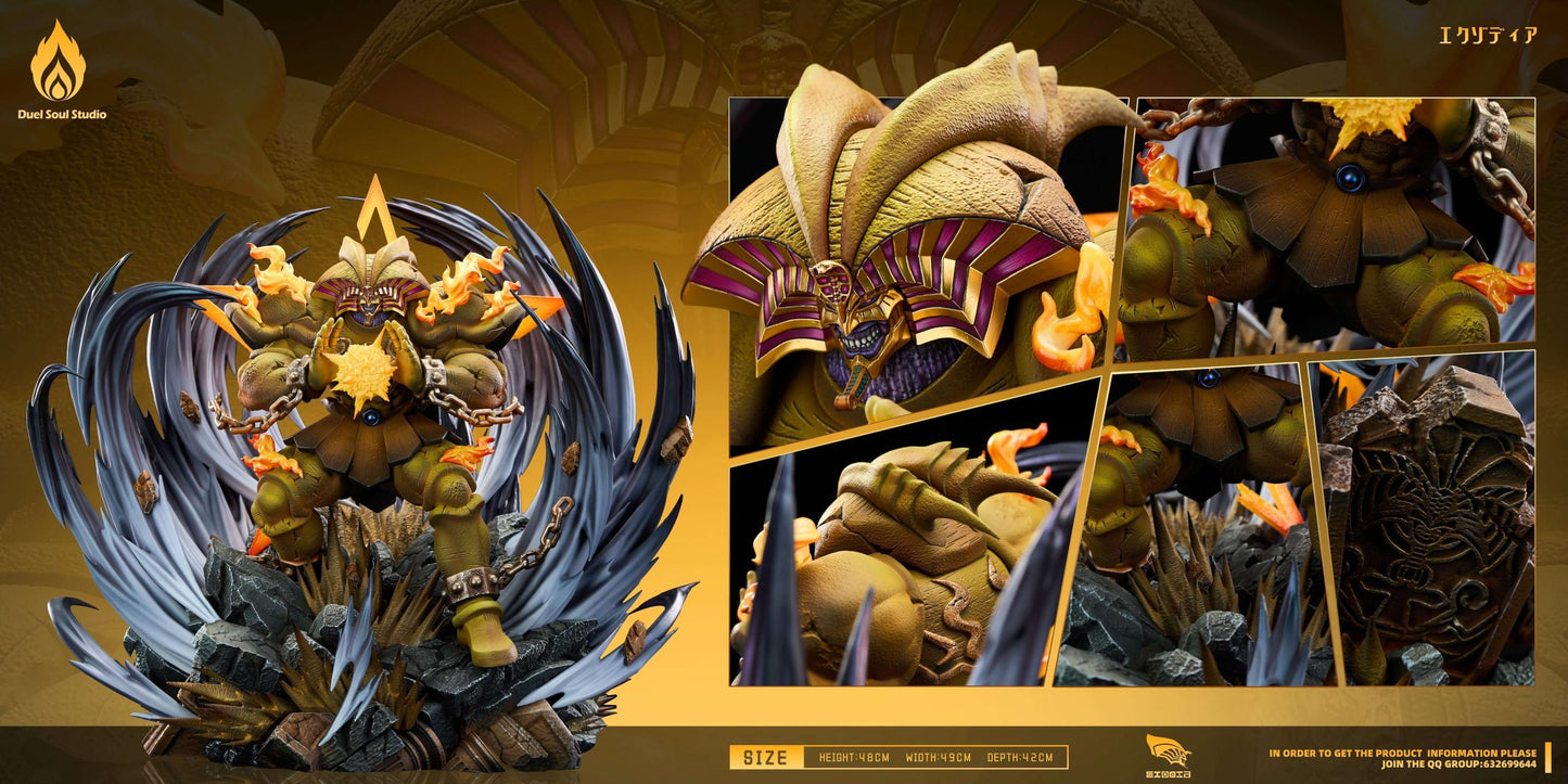 Figura Yu-Gi-Oh! | Exodia the Forbidden One | Duel Soul Studio - Estatua GK | Tico ofertas