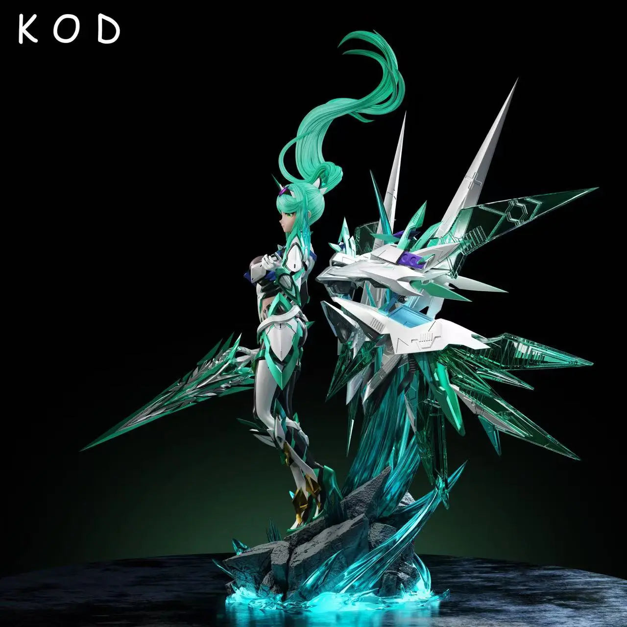 Black Estatuilla Xenoblade Chronicles | Pneuma | KOD Studio | Tienda Anime | Tico Ofertas