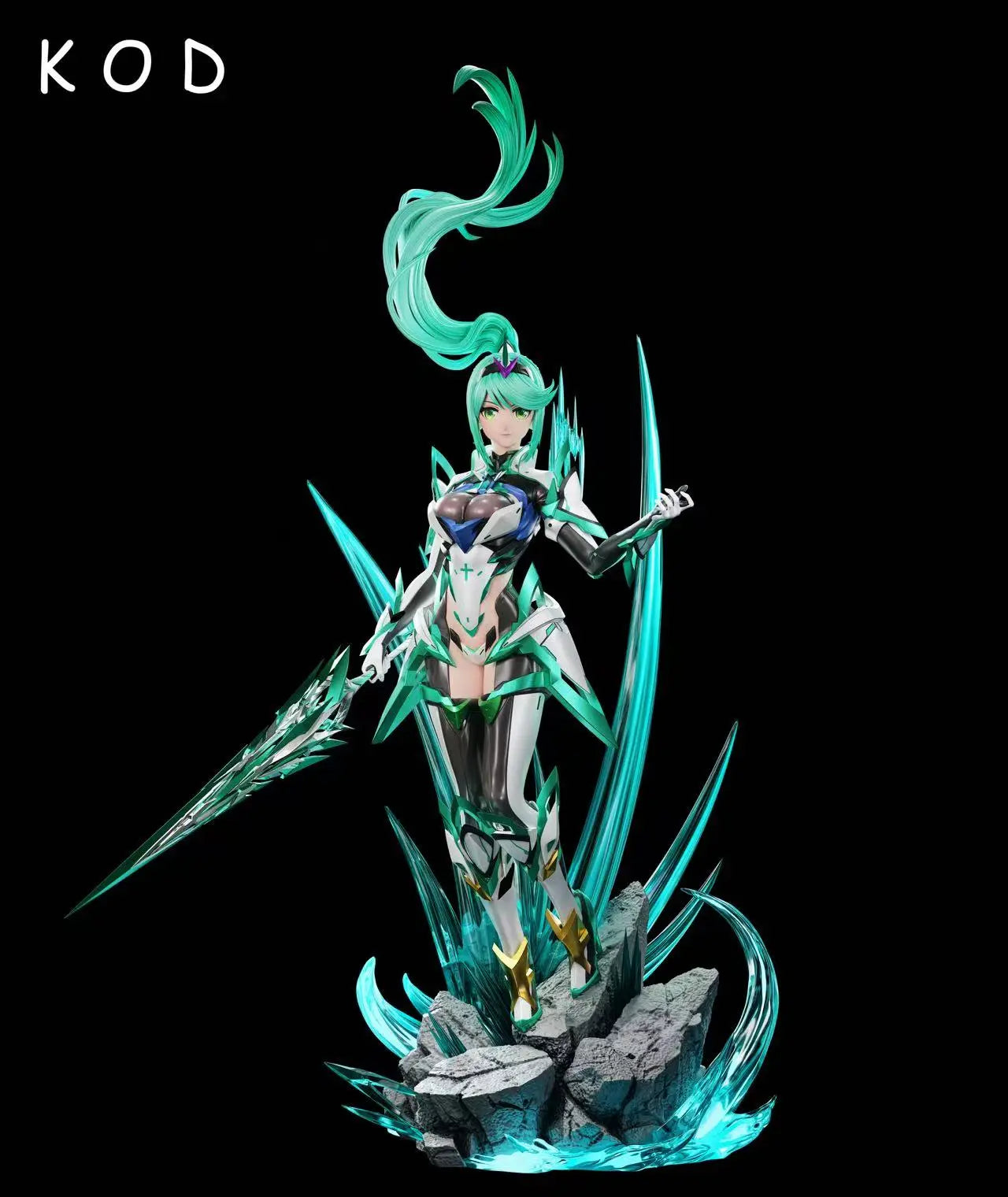 Black Estatuilla Xenoblade Chronicles | Pneuma | KOD Studio | Tienda Anime | Tico Ofertas