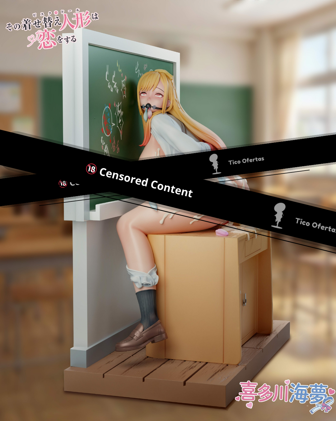 Black Estatuilla My Dress-Up Darling | Marin Kitagawa | Meat Studio | Tienda Anime | Tico Ofertas