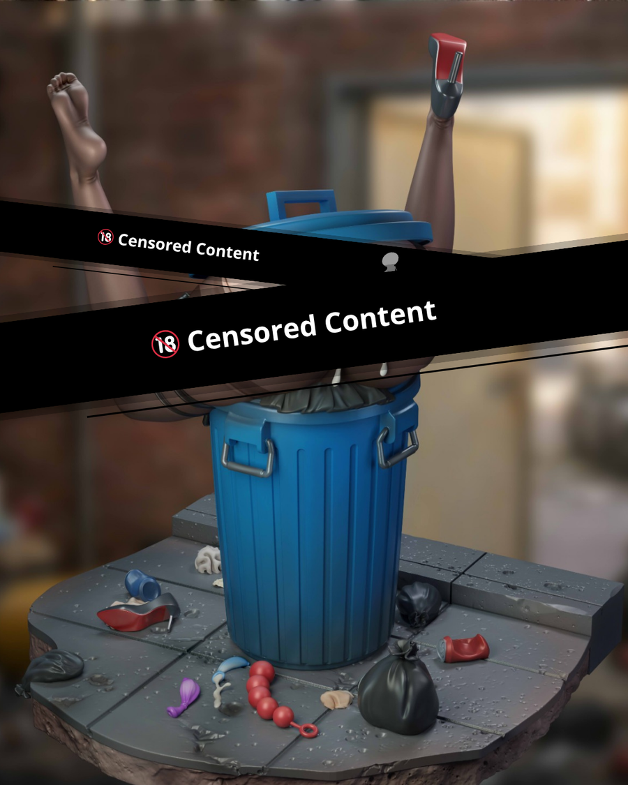 Estatuilla Blue Archive | Tsukatsuki Rio (Trash Can Version) | Murloc Studio | Tienda Anime Costa Rica | Tico Ofertas