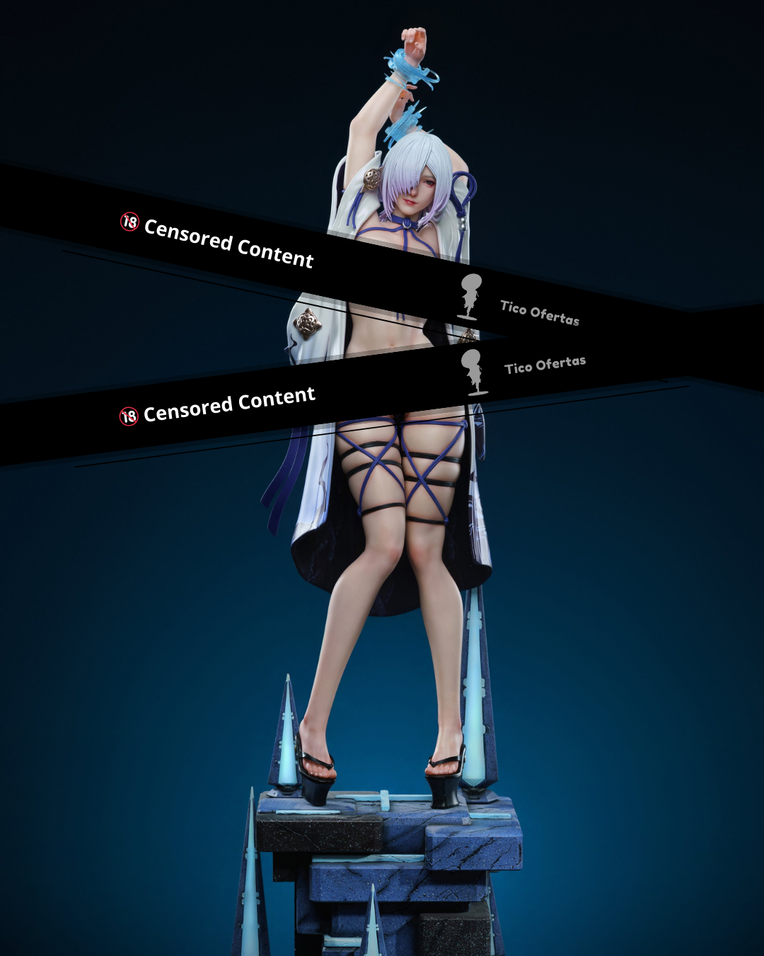 Black Estatuilla Ninja Gaiden | Seori | Hyperspace Studio | Tienda Anime | Tico Ofertas