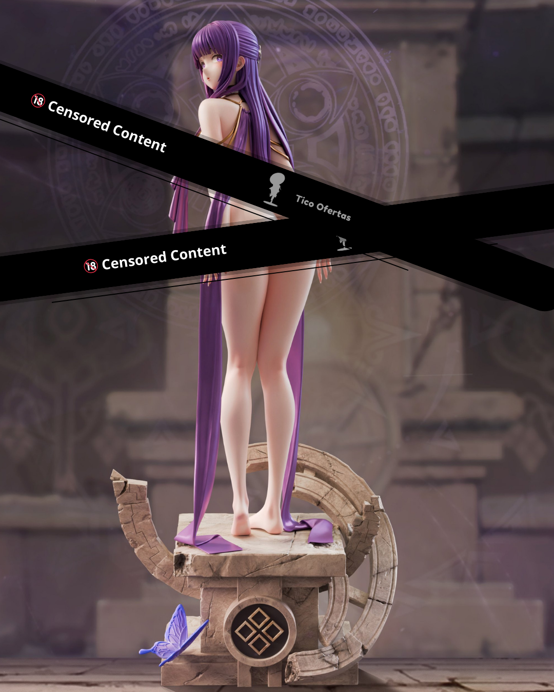 Dark Slate Gray Estatuilla Frieren: Beyond Journey’s End | Fern |Tienda Anime | Tico Ofertas