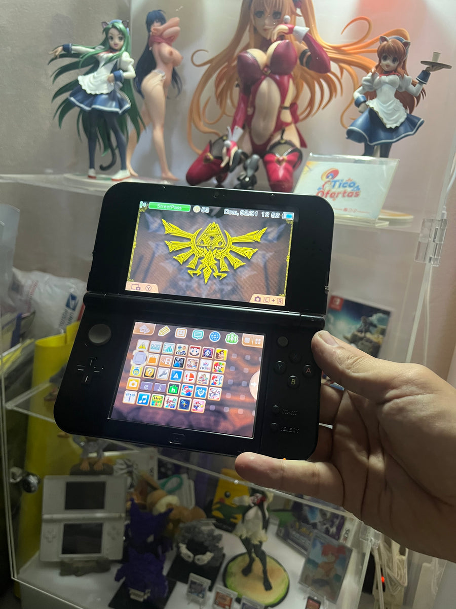 New Nintendo 3DS Zelda Ocarina of Time – 25th Anniversary Edition | Consola Coleccionist