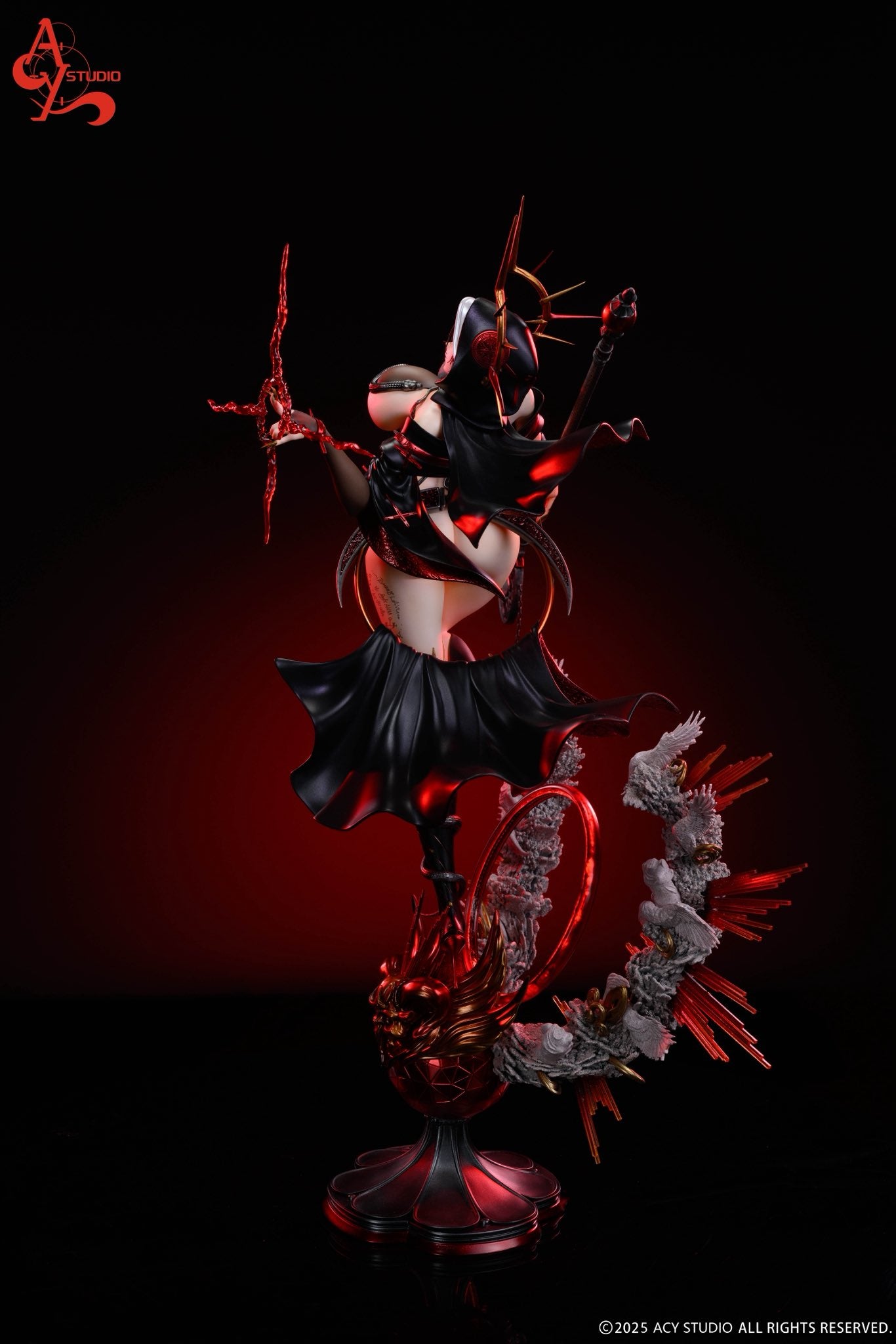 Black Estatuilla  The Vatican Series | The Bishop | Tienda Anime | Tico Ofertas