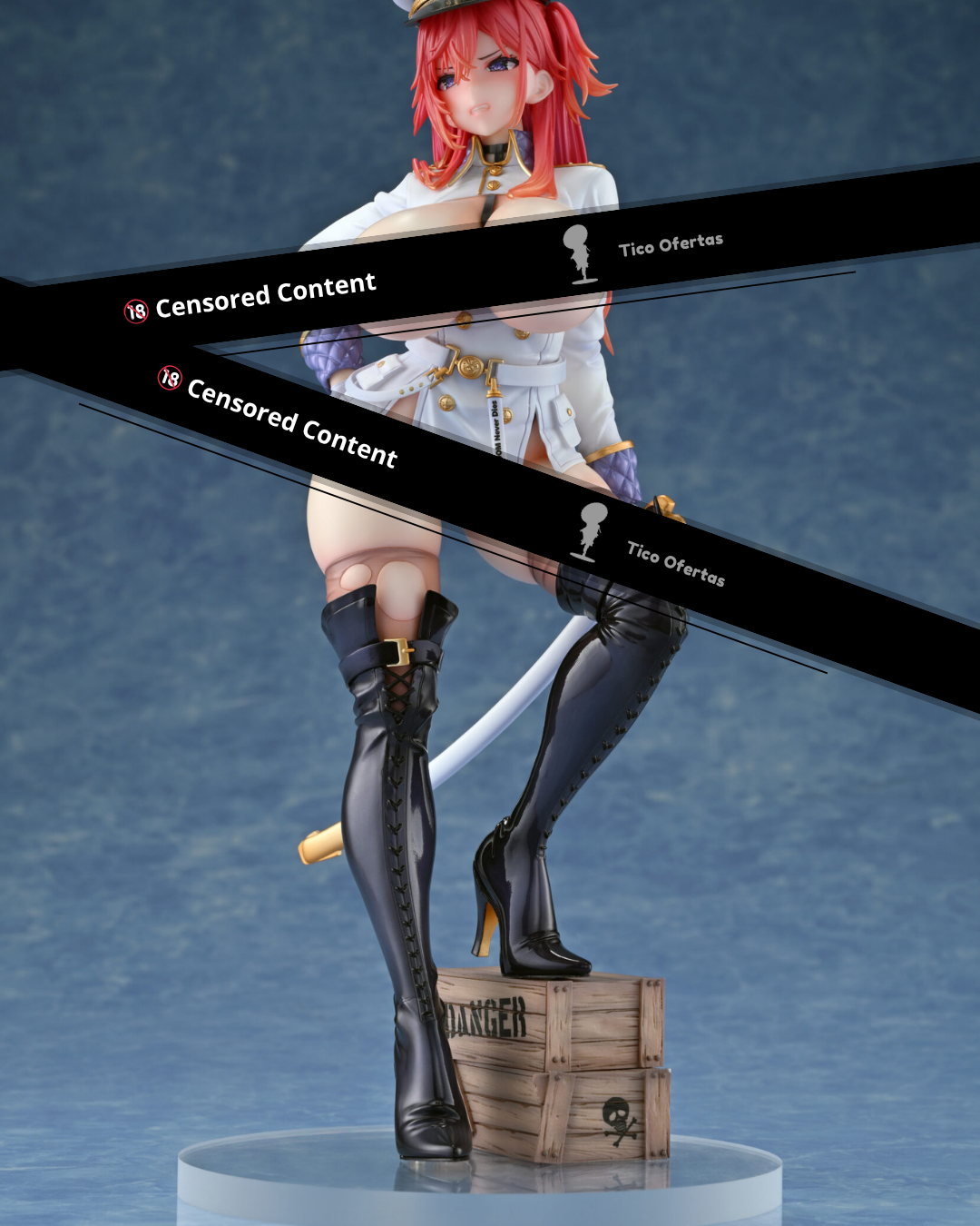 Dim Gray Estatuilla Asanagi Original Character | Onazuki Kurumi | NOCTURNE x Native | Tico Ofertas (Copia)