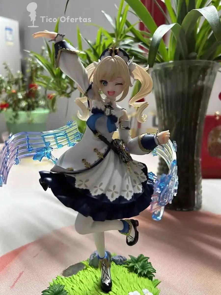 21cm Genshin Impact Barbara Figures Gunnhildr Figure Kawaii Cute Anime Figurine Statue Model Doll Collectible Decoration Gifts - Tico Ofertas 