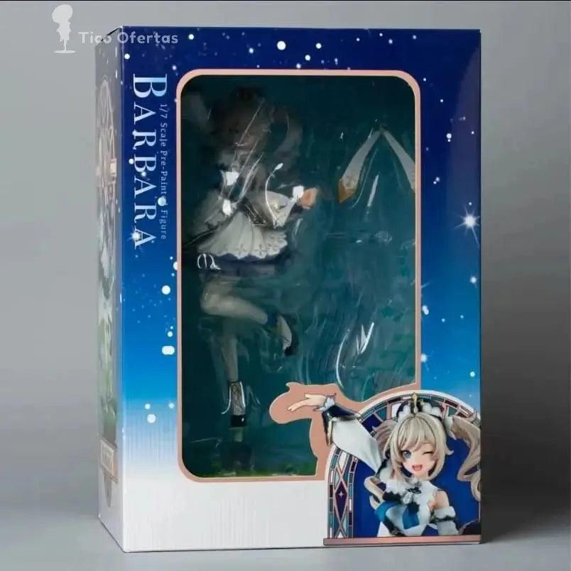 21cm Genshin Impact Barbara Figures Gunnhildr Figure Kawaii Cute Anime Figurine Statue Model Doll Collectible Decoration Gifts - Tico Ofertas 